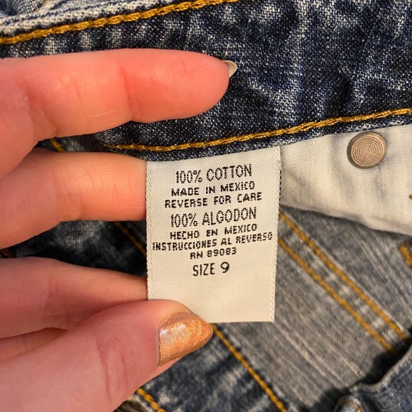 Vintage Y2K Denim Mini Skirt - Picture 5 of 5